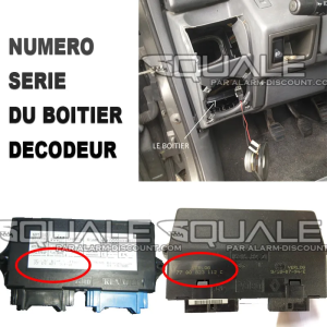 Module de désactivation d'anti démarrage pour Renault Clio 1 SQUALE - 3