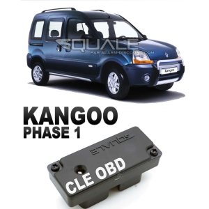 Clé de désactivation d'anti démarrage pour Renault Kangoo de 1996 à 2002 SQUALE - 1