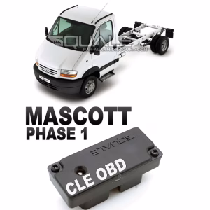 Clé de désactivation d'anti démarrage pour Renault Mascott phase 1 de 1996 à 2002 SQUALE - 1