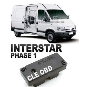 Clé de désactivation d'anti démarrage pour Nissan Interstar phase 1 jusqu'à 2003 SQUALE - 1