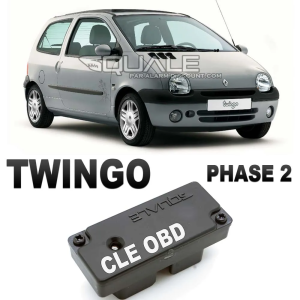 Clé de désactivation d'anti démarrage pour Renault Twingo de 1999 à 2001 SQUALE - 1