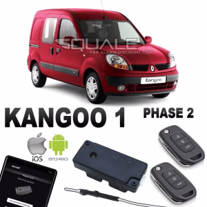 Kit Clé de désactivation + 2 Clés télécommandes pour Renault Kangoo 1 à partir de 2002 SQUALE - 1