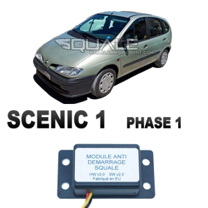 Module de désactivation d'anti démarrage pour Renault Scenic 1 phase 1 de 1995 à 1998 SQUALE - 1