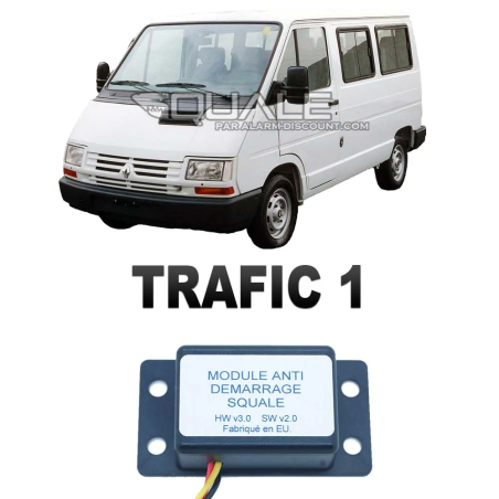 Module de désactivation d'anti démarrage pour Renault Trafic 1 de 1994 à 2000 SQUALE - 1
