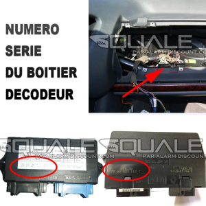 Module de désactivation d'anti démarrage pour Renault safrane SQUALE - 3
