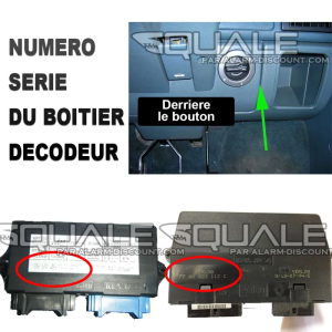 Module de désactivation d'anti démarrage pour Renault Espace 2 SQUALE - 1