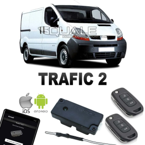 Kit Clé de désactivation + 2 Clés télécommandes pour Renault Trafic 2 SQUALE - 1