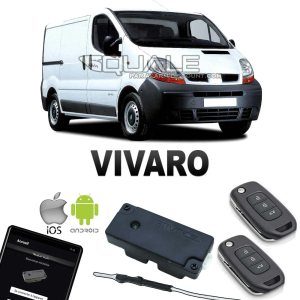 Kit Clé de désactivation + 2 Clés télécommandes pour Opel Vivaro SQUALE - 1