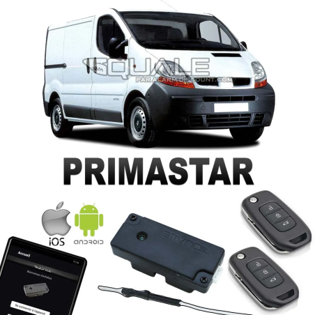 Kit Clé de désactivation + 2 Clés télécommandes pour Nissan Primastar SQUALE - 1