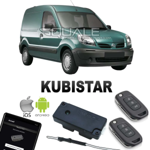 Kit Clé de désactivation + 2 Clés télécommandes pour Nissan Kubistar SQUALE - 1