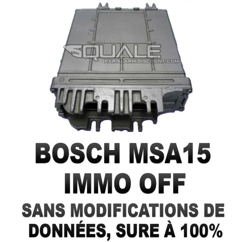 Désactive l'anti démarrage calculateur Renault BOSCH MSA15 IMMO OFF  - 1