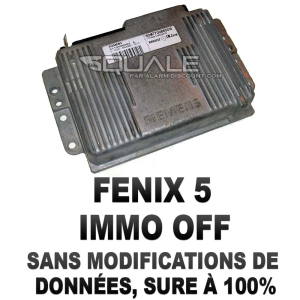 Désactive l'anti démarrage calculateur renault SIEMENS FENIX 5  - 1