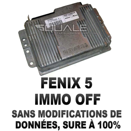 Désactive l'anti démarrage calculateur renault SIEMENS FENIX 5  - 1