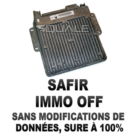 Désactive l'anti démarrage calculateur renault SAGEM SAFIR  - 1