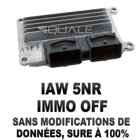 Désactive l'anti démarrage calculateur renault IAW 5NR  - 1