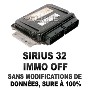 Désactive l'anti démarrage calculateur renault SIEMENS SIRIUS 32  - 1