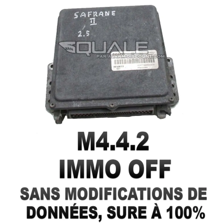 Désactive l'anti démarrage calculateur renault BOSCH M4.4.2  - 1