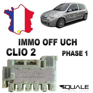 Désactive l'anti démarrage sur UCH Renault Clio 2 phase 1  - 1