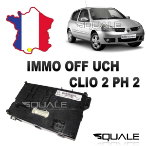 Désactive l'anti démarrage sur UCH Renault Clio 2 phase 2,3 4 et campus  - 1