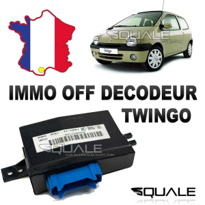 Désactive l'anti démarrage sur boitier décodeur Renault Twingo 1 phase 2  - 1