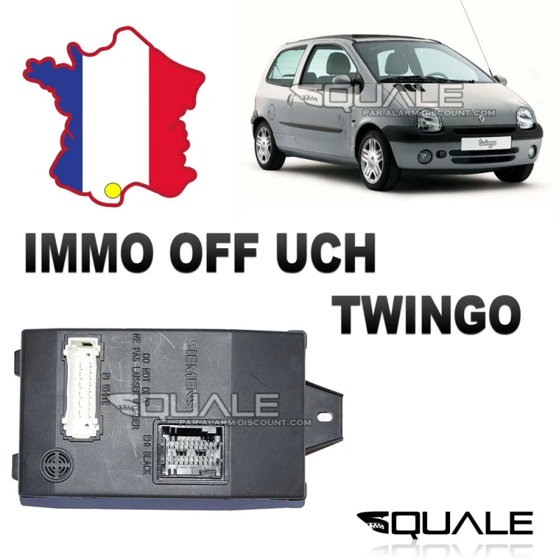 Désactive l'anti démarrage sur UCH Renault Twingo 1 phase 3 et 4  - 1