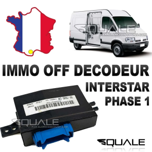 Désactive l'anti démarrage sur boitier décodeur Nissan Interstar Phase 1  - 1