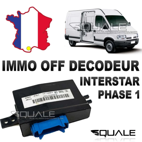 Désactive l'anti démarrage sur boitier décodeur Nissan Interstar Phase 1  - 1