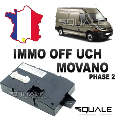 Désactive l'anti démarrage sur UCH Opel MOVANO phase 2  - 1