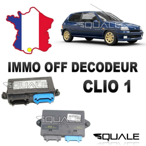 Désactive l'anti démarrage sur boitier décodeur Renault Clio 1  - 1