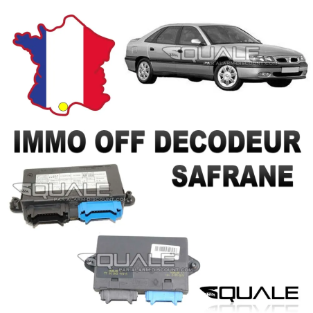 Désactive l'anti démarrage sur boitier décodeur Renault Safrane  - 1