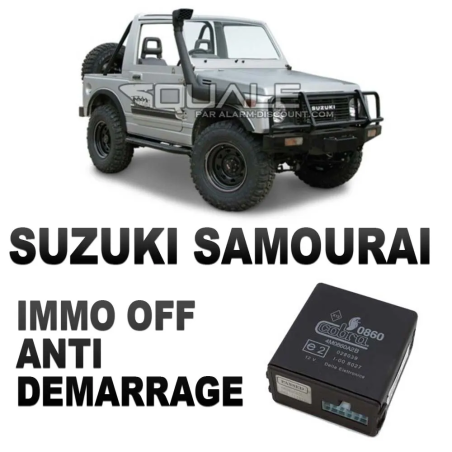 Désactive l'anti démarrage sur Suzuki Samurai avec anti demarrage clé COBRA  - 1