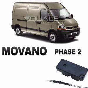 Clé de désactivation d'anti démarrage pour Opel MOVANO phase 2 à partir de 2003 SQUALE - 5