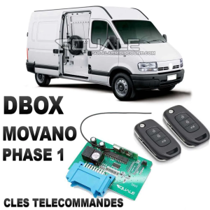 DBOX Anti démarrage + 2 clés télécommandes pour Opel Movano phase 1 jusqu'à 2003 SQUALE - 7