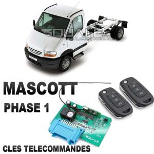 DBOX Anti démarrage + 2 clés télécommandes pour Mascott phase 1 jusqu'à 2003 SQUALE - 7