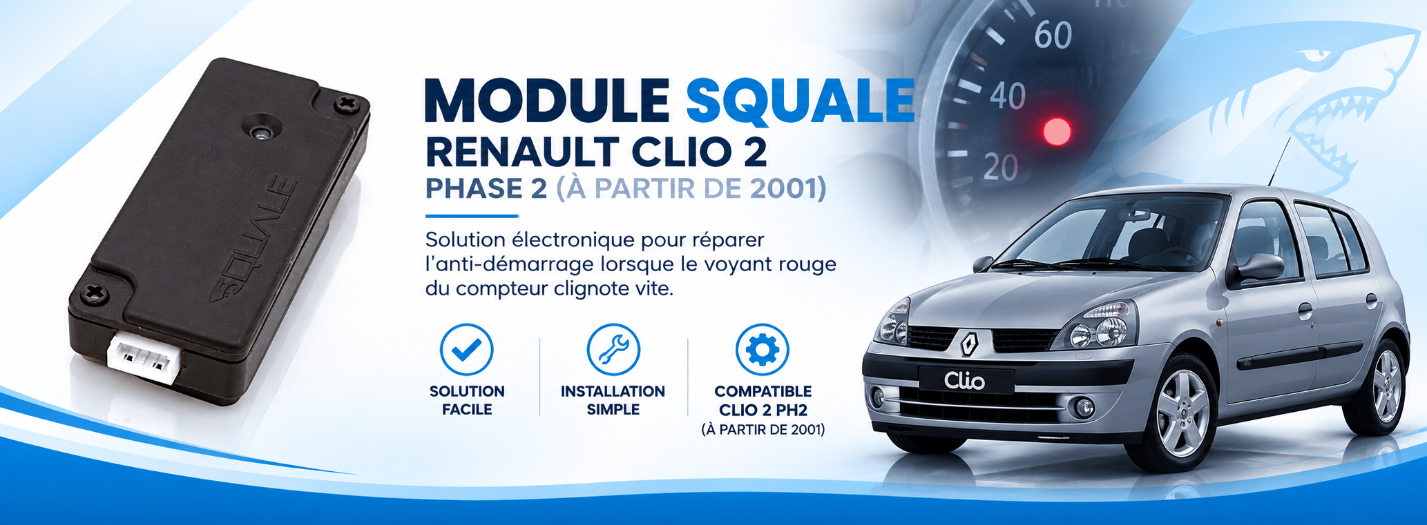 Clé de désactivation pour clio 2 phase 2