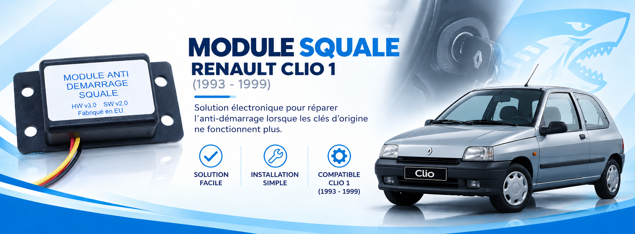 Module pour clio 1